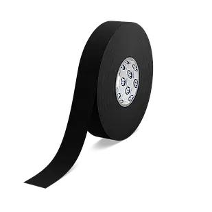 12200 Стрічка HPX одностороння захисна тканинна PET (ПЕТ) з УФЗ 19мм х 0,3мм х 25м чорна