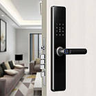 Розумний дверний замок (2 ключі + 2 карти), від батарейок / Смарт-замок / Електронний замок на двері, фото 4