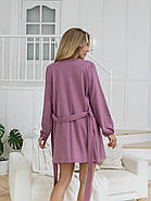 Домашній комплект халат та пеньюар, фото 9