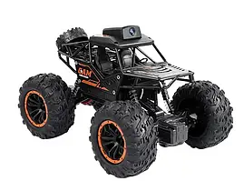 Машинка на пульті керування для дітей з камерою Wi-Fi акумуляторна чорна, Джип на радіокеруванні