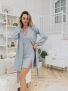 Домашній комплект халат та пеньюар, фото 10