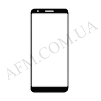 Скло екрану Google Pixel 3A чорне + OCA плівка!