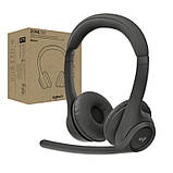 Bluetooth-гарнітура Logitech Zone 305 for Business Wireless/Bluetooth UC Black (981-001453) Чорний DS, фото 8
