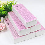 Білий папір Depilatory Paper для депіляції у смужках, 100 шт./уп., фото 3
