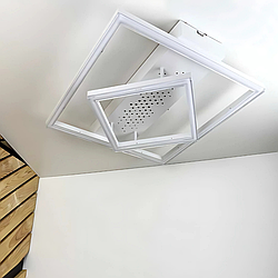 Світильник LED smart KENZO-S+пульт Violux 100W до 20 кв.м колір Білий 220675