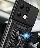 Ударостійкий чохол Camshield Serge Ring for Magnet для Xiaomi Redmi Note 13 Pro 5G/ Poco X6 5G, фото 3