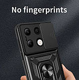 Ударостійкий чохол Camshield Serge Ring for Magnet для Xiaomi Redmi Note 13 Pro 5G/ Poco X6 5G, фото 6