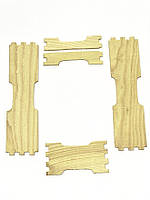 Рамка для стільникового меду під рамку 435x300 мм (12 шт.) з верхнім пропилом