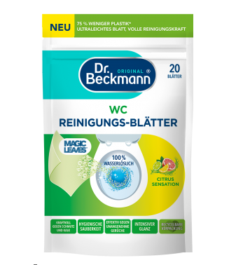 Серветки для чищення унітазу Dr. Beckmann Citrus Sensation 20 шт 4008455097015