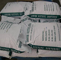 Ацетат Натрію 25 кг мішок