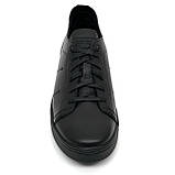 Кеди шкіряні чорні чоловічі на шнурівці Mida 112131(1) розмір 40, фото 3