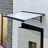 Готовий збірний козирок у сучасному стилі, фото 2