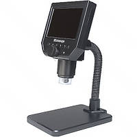 Цифровий мікроскоп G600W, з монітором та камерою 300X