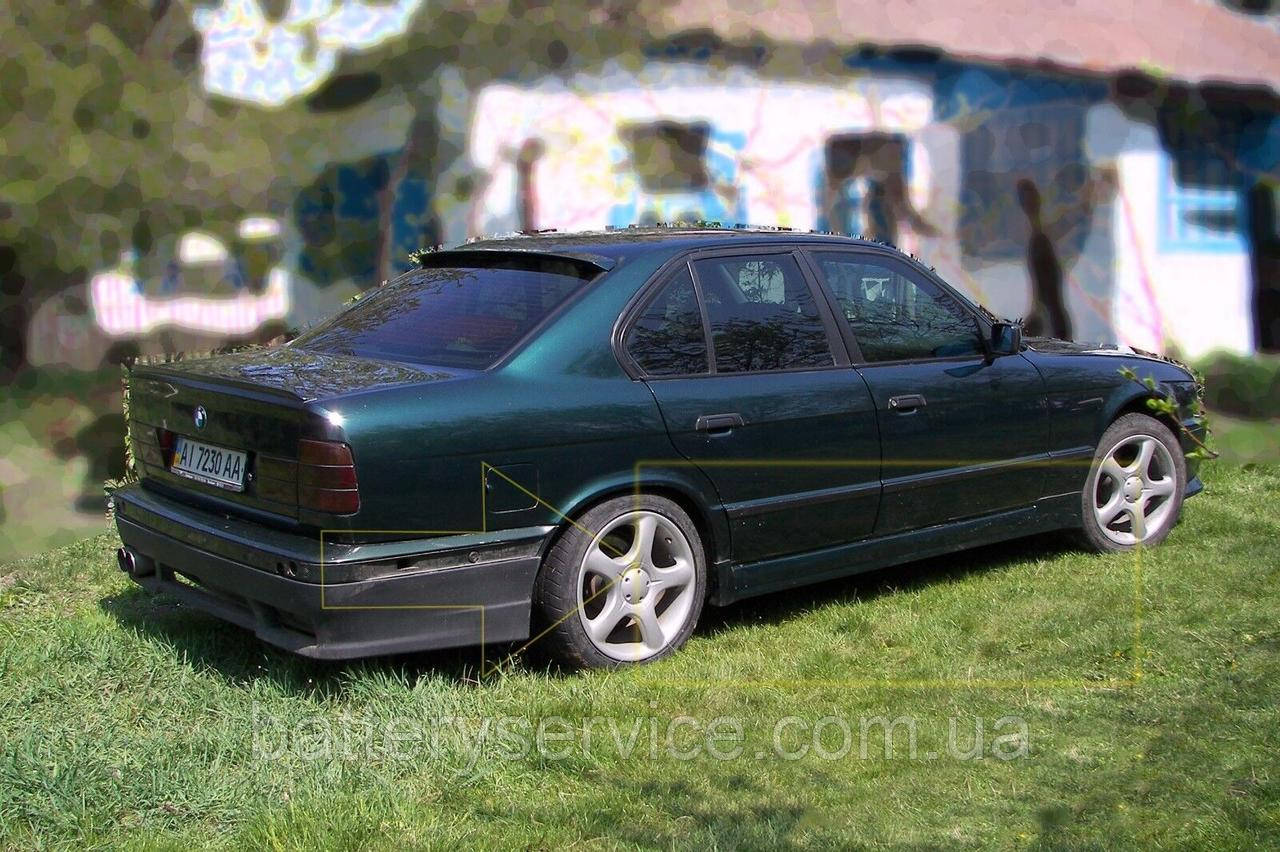 Накладка порогу (бічні юбки) для обвісу BMW E34