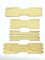 Рамка для стільникового меду під рамку 435x300 мм (по 8 шт.) з верхнім пропилом