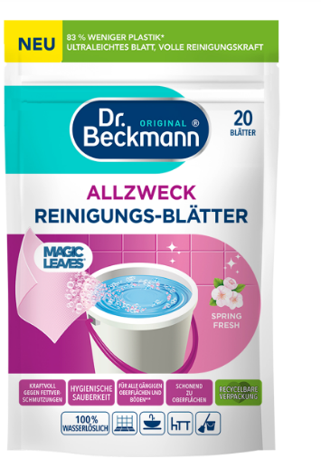 Серветки для чищення підлоги Весняна свіжість Dr. Beckmann 20 шт 4008455097312