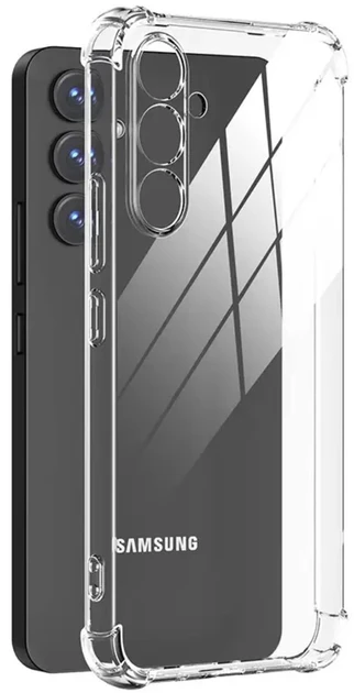 Силіконовий чохол Shockproof для Samsung A54 (закрита камера)