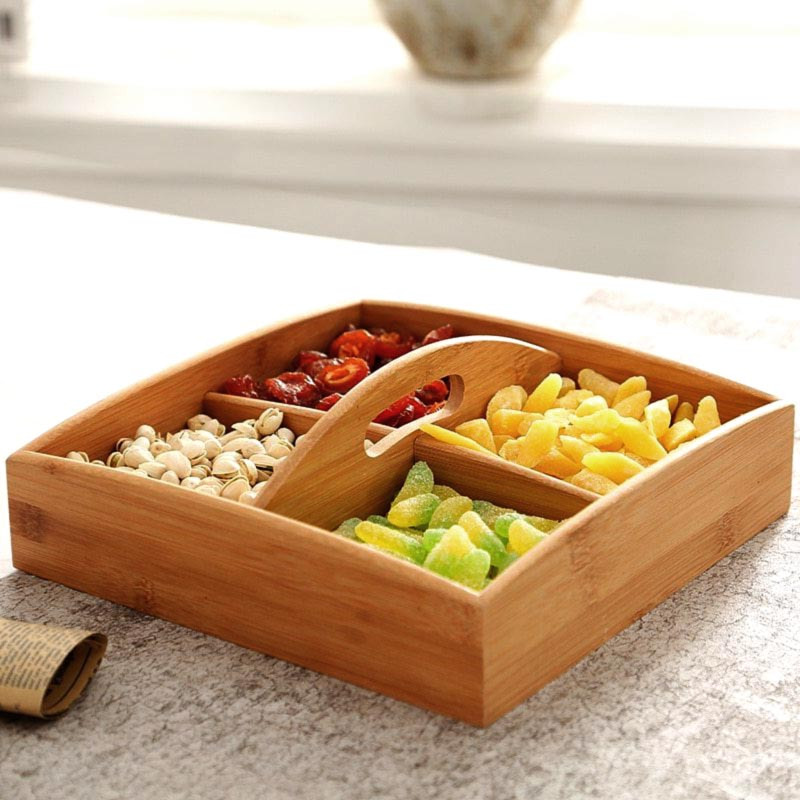 Менажниця дерев'яна "Роска" охра