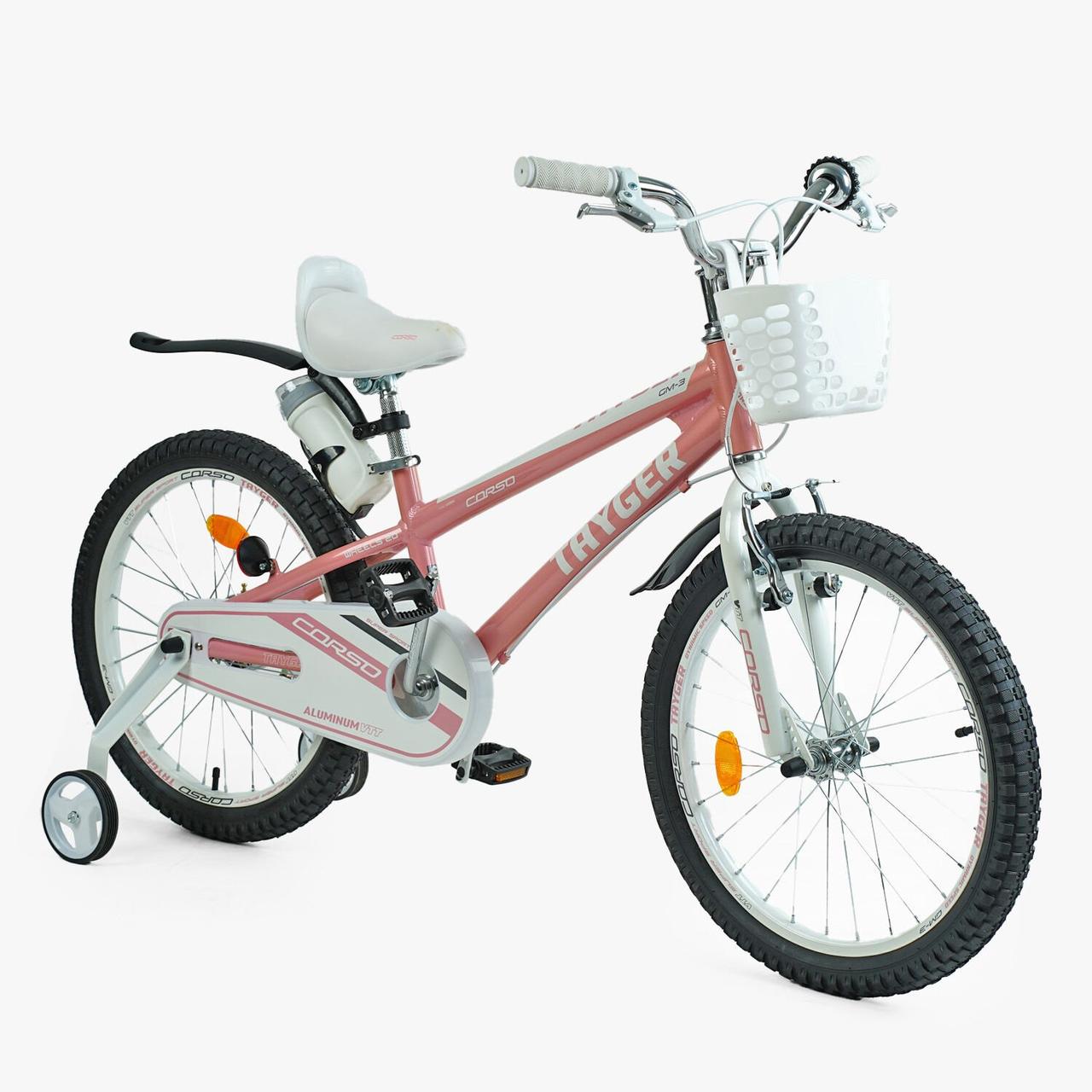Велосипед 2-х колесный 20" CORSO "TAYGER" алюминиевая рама, собранный на 85%, фото 1