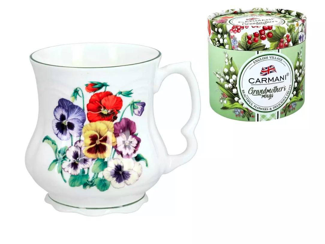 Кружка фарфорова Carmani Братчики, 400 мл (707-3109), фото 1