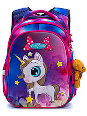 Набір шкільний для дівчинки рюкзак Winner /SkyName R1-013 + мішок для взуття (пенал у подарунок), фото 3