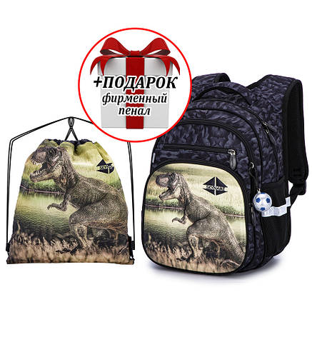 Набір шкільний для хлопчика рюкзак Winner /SkyName R3-247 + мішок для взуття (фірмовий пенал у подарунок), фото 1