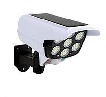 Камера муляж ліхтар із сонячною панеллю та датчиком руху X-BAIL JLP 2178