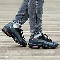 Чоловічі Кросівки Nike Air Max 95 x Corteiz Grey Blue / Найк Аїр Макс 95 Кортейз Сірі з Синім, фото 6