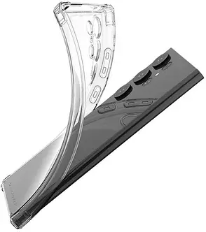 Силіконовий чохол Shockproof для Samsung S24 Ultra (закрита камера), фото 2