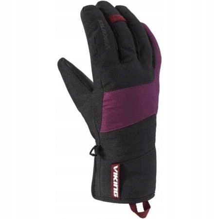 Рукавиці гірськолижні Viking Espada Ski (6, black/fuchsia), фото 1
