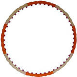 Обруч масажний Magnetic Health Hoop II 1.2 кг / Хула-хуп, фото 4