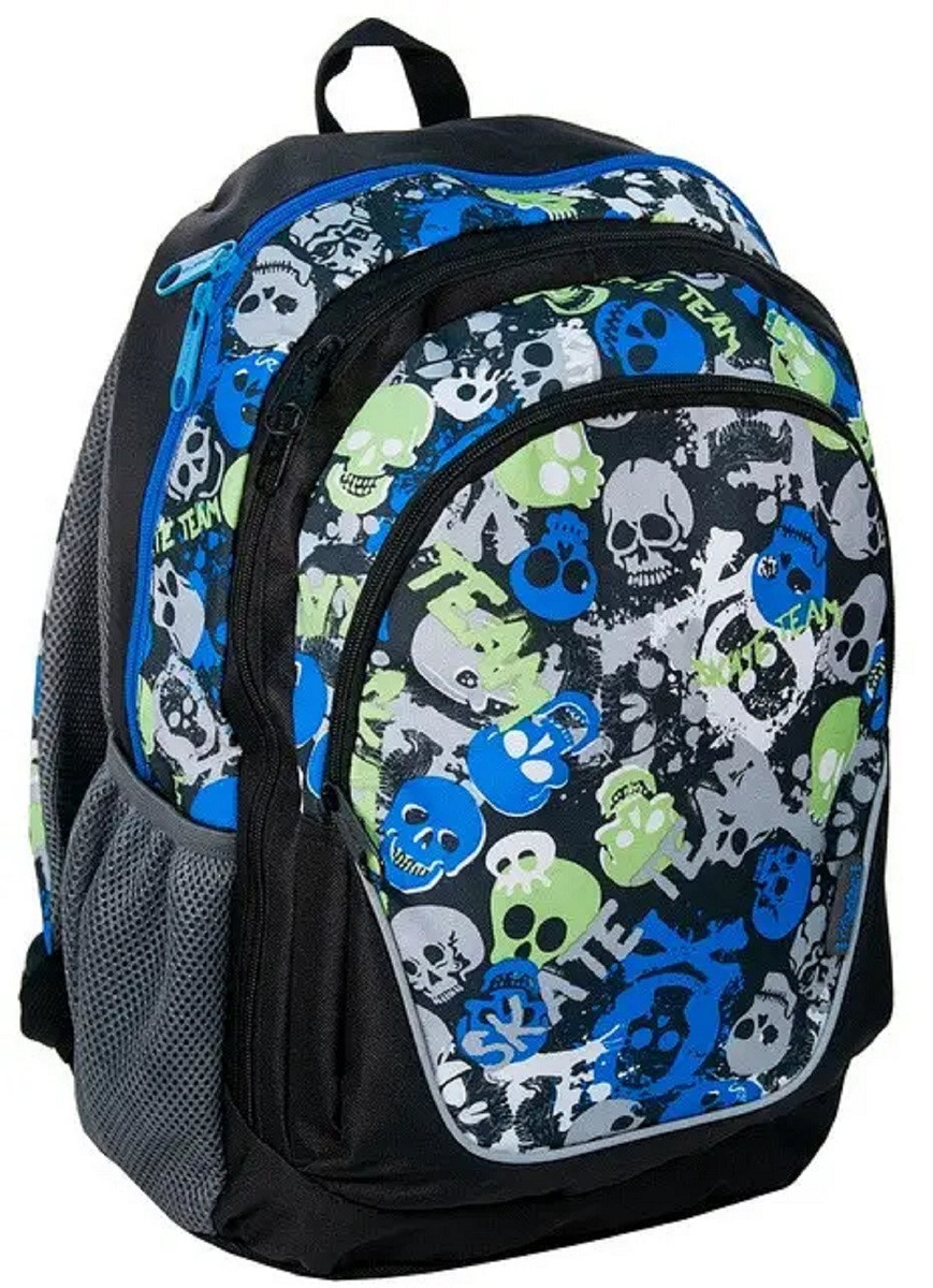 Рюкзак міський PASO 21 л Черепа, фото 1