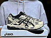 Чоловічі кросівки Asics Gel-Kahana 8 Gore-Tex Beige White Black Бежеві Асікс Гель Кахана 8 текстиль ГорТекс демісезон, фото 4