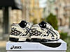 Чоловічі кросівки Asics Gel-Kahana 8 Gore-Tex Beige White Black Бежеві Асікс Гель Кахана 8 текстиль ГорТекс демісезон, фото 6