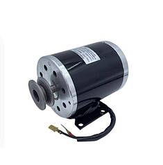 Електромотор 12 вольтів 500 ватів ZY1020 60 ампер 2500 обертів під ремінь