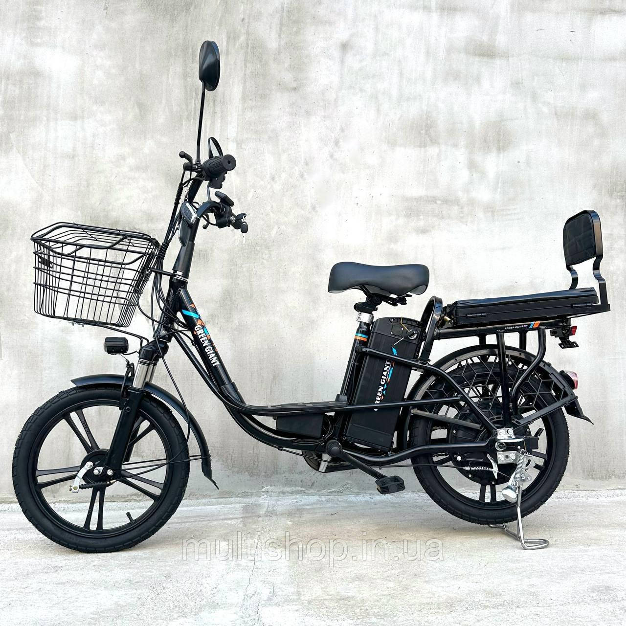Електровелосипед MINAKO Green Giant 20" (600W 48V 18Ah) Чорний
