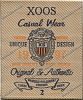 Етикетки з текстурованим фоном