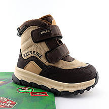 11200D Дитячі термоботки для хлопчика з липучками тм Bi&Ki, фото 2