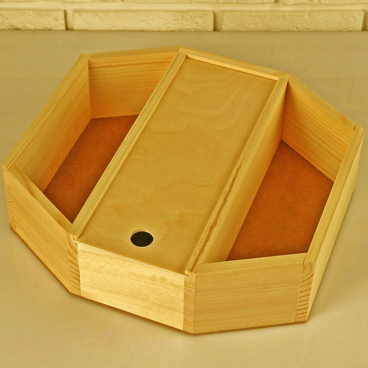 Менажниця дерев'яна "Трісле" каррі