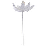 Декоративна квітка "Чарівний бутон", білий, 32 см, фото 2