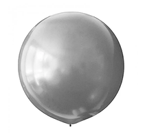 Куля Гігант 36"/90 см Металік Срібло, Latex Occidental