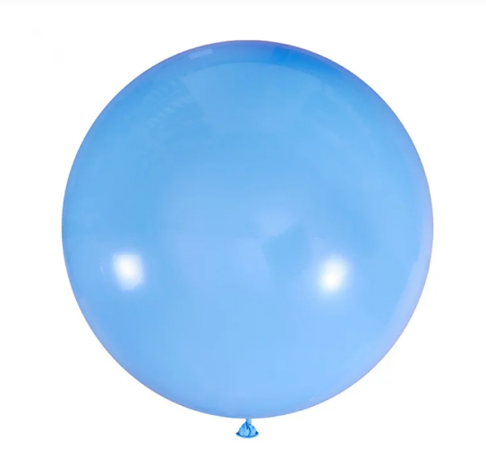 Куля Гігант 24"/60 см Пастель Блакитний, Latex Occidental