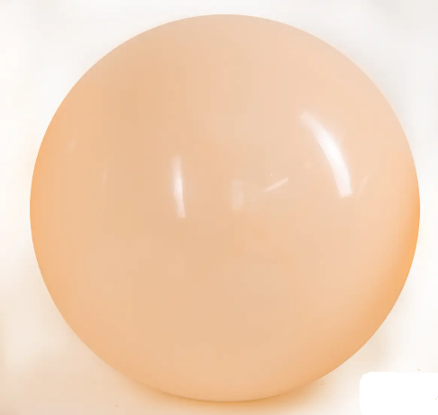 Куля Гігант 24"/60 см Макарун Персик, Latex Occidental