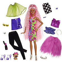 Лялька Барбі Екстра з аксесуарами та вихованцем Barbie Extra HGR60