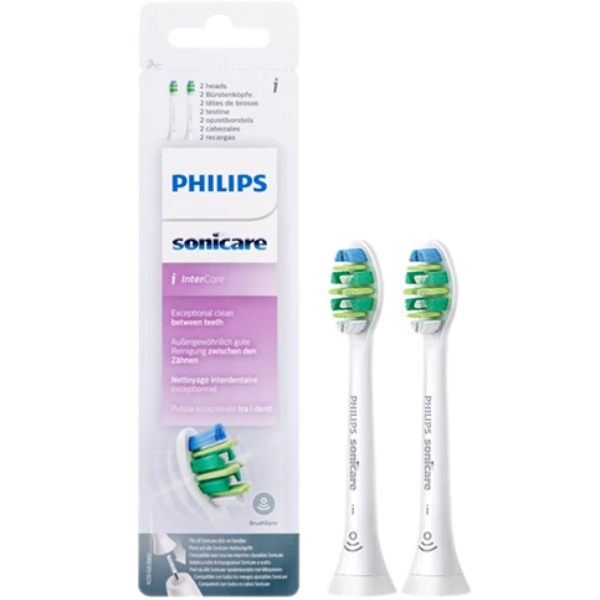 Насадка для електричної зубної щітки Philips Sonicare HX9002/10 InterCare White (2 шт.)
