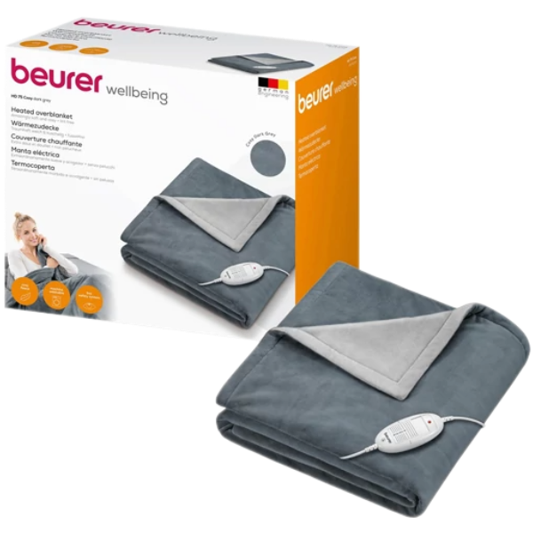 Електроковдра Beurer HD 75 Dark Grey