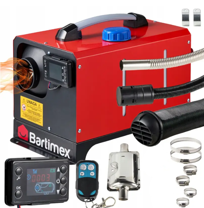 Автономний дизельний обігрівач вебасто BARTIMEX TSD-2, фото 1