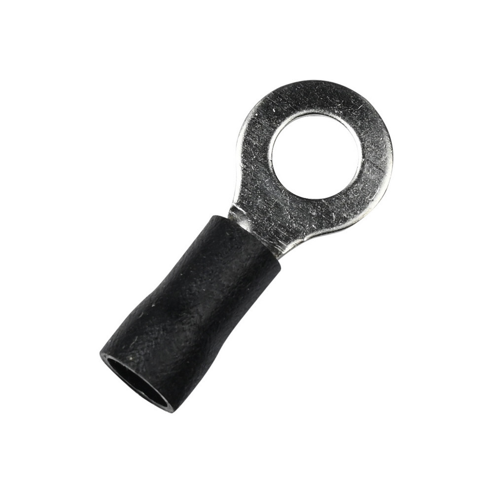 Наконечник кабельний ізольований кільцевий ENERGIO RV3.5-5 чорний Арт.34663