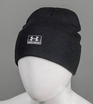 Шапка молодіжна "Ріжки" Under Armour (m22), Чорний