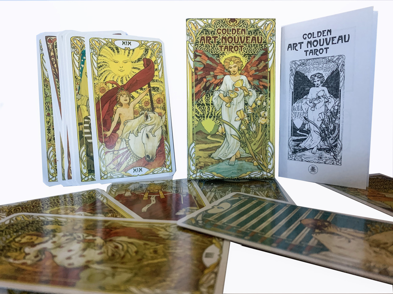 Золоте Таро Уейта Ар Нуво. Golden Art Nouveau Tarot.